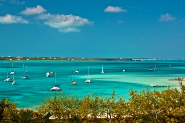 yachts in Exumas Bahamas