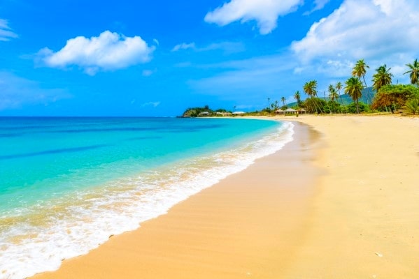 Antigua beach, Caribbean