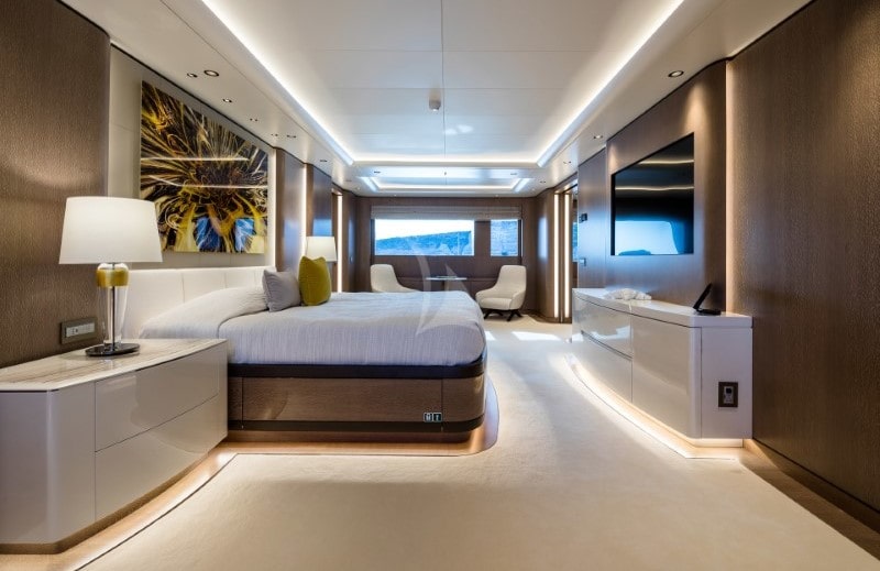 OPari yacht master stateroom