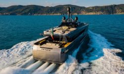 Panam yacht underway